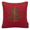 Tartan Plaid Cushion Cover 45x45 cm White