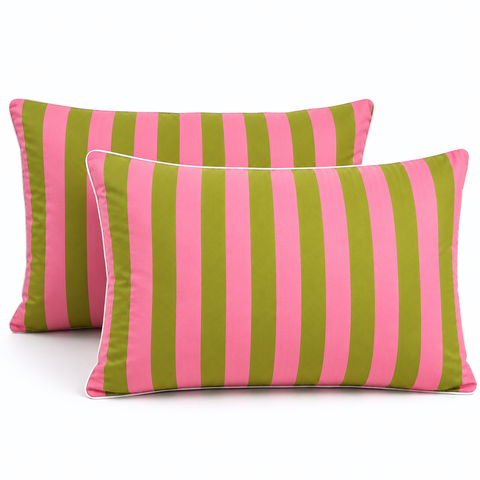 Jardines 100% Cotton Satin Double Pillowcase 50x70 cm Flywheel