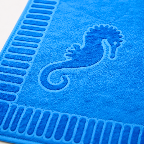 Tree Patterned Beach Towel Green