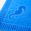 Tree Patterned Beach Towel Green