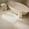 Ultra Soft Cotton Non-Slip Bath Mat 70x120 cm White