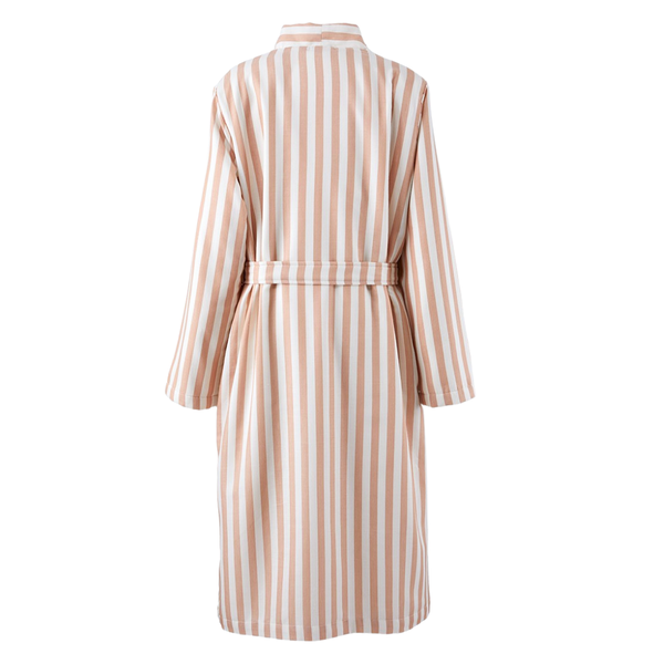 Terra Doubleface Midi Kadın Bornoz/Sabahlık Pudra