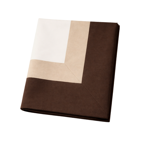 Genoa Woven Linen Stain Resistant Table Cloth White