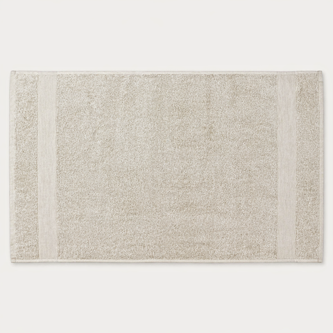 Iona Cotton Bath Mat 80x190 cm White