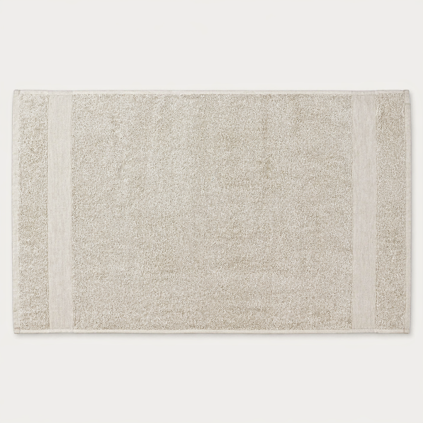 Iona Cotton Bath Mat 80x190 cm White