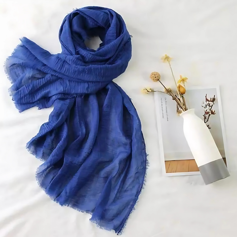 Cyra 100% Cotton Shawl Yellow