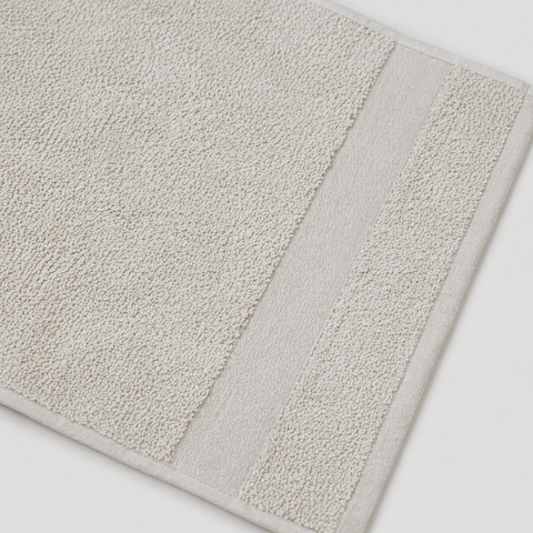 Iona Cotton Bath Mat 80x190 cm White