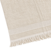 Stripe Throw Cotton Loincloth Smoked-White 100x170 cm