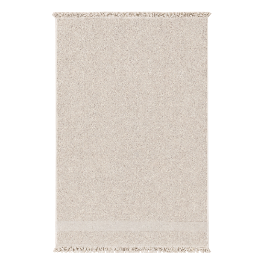 Stripe Throw Cotton Loincloth Smoked-White 100x170 cm