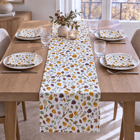 Mimosa Cotton Runner 50x140 cm