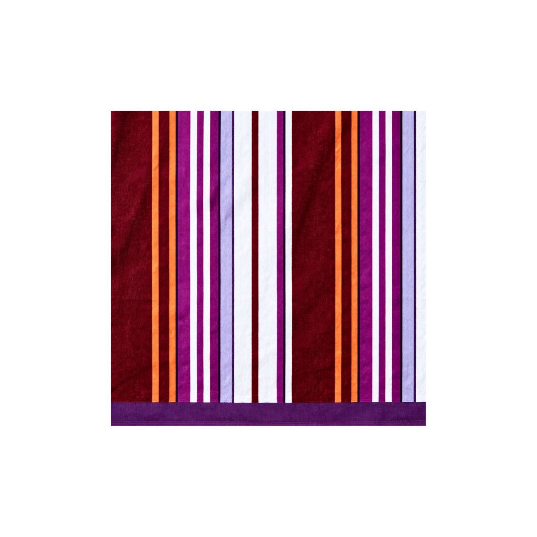 Colorful Striped Beach Towel