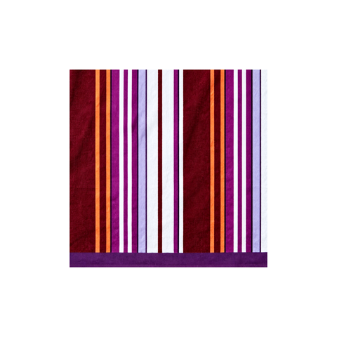 Colorful Striped Beach Towel