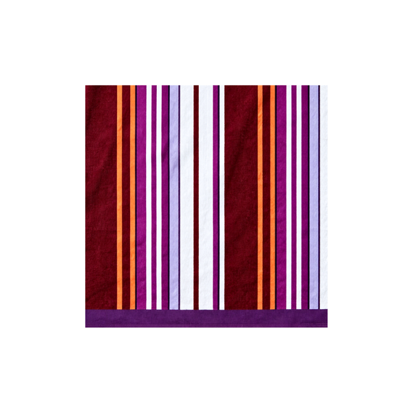 Colorful Striped Beach Towel