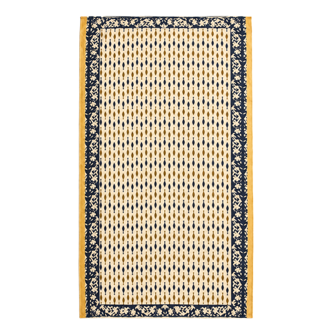 Cyra 100% Cotton Shawl Blue