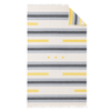 Stripe Throw Cotton Loincloth Smoked-White 100x170 cm