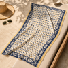 Cyra 100% Cotton Shawl Blue