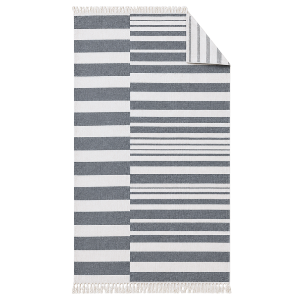 Mendy Throw Cotton Loincloth Yellow-White 100x170 cm