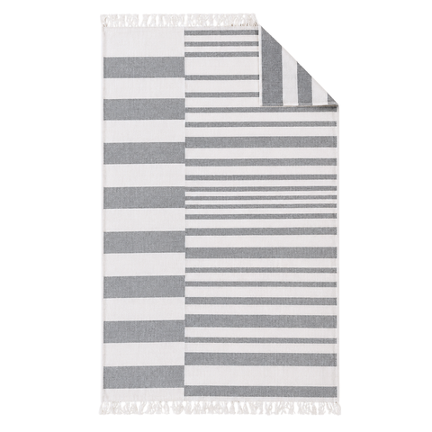 Mendy Throw Cotton Loincloth Yellow-White 100x170 cm