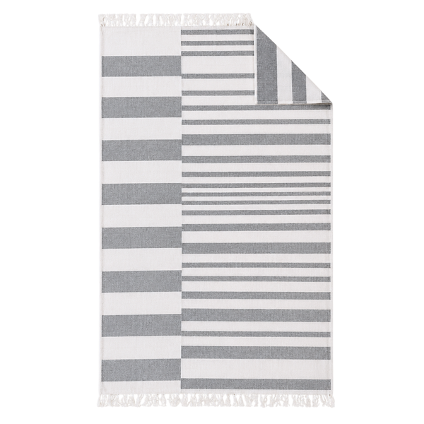 Mendy Throw Cotton Loincloth Yellow-White 100x170 cm