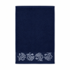 Fish Cotton Face Towel 50x90 cm Blue