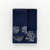Fish Cotton Face Towel 50x90 cm Blue