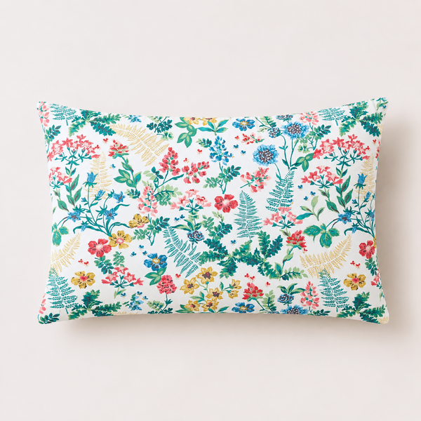Summer Garden Throw Pillow Cover 45x45 cm