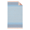 Stripe Throw Cotton Loincloth Smoked-White 100x170 cm