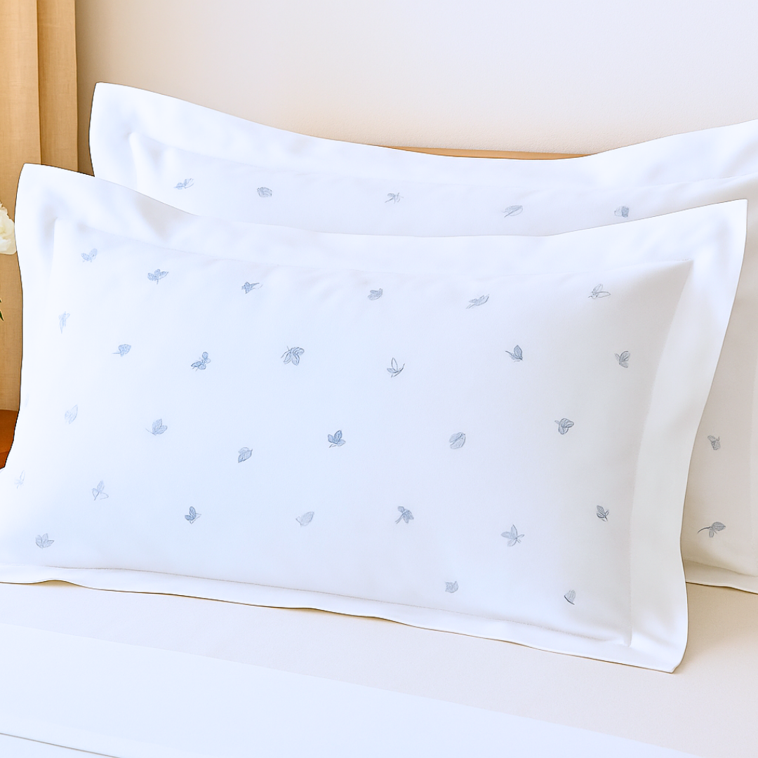 Jardines 100% Cotton Satin Double Pillowcase 50x70 cm Flywheel