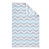 Stripe Throw Cotton Loincloth Smoked-White 100x170 cm