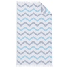 Stripe Throw Cotton Loincloth Smoked-White 100x170 cm