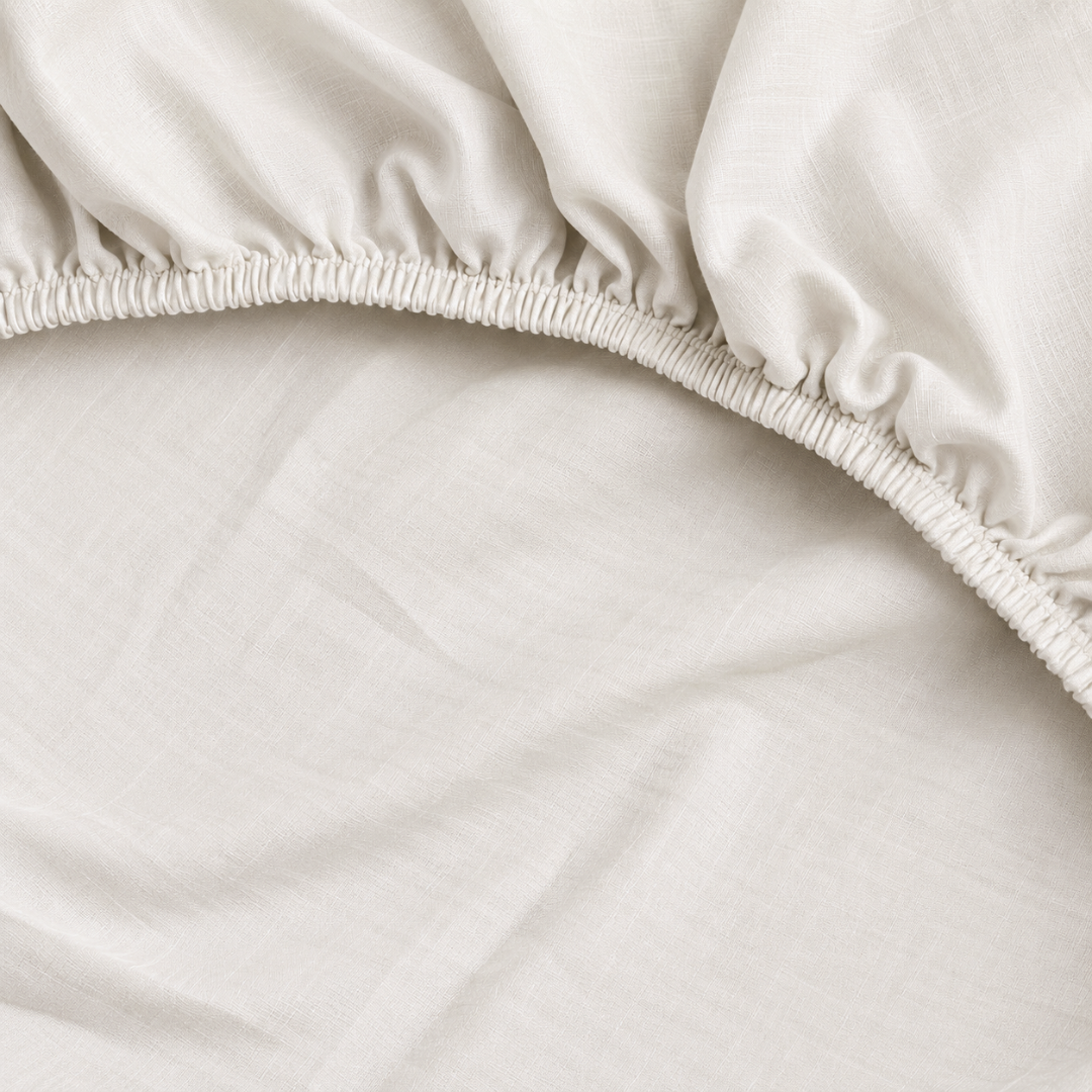 Stella 100% Cotton Ranforce Double Elastic Bed Sheet 160x200 cm Light Blue