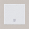 Leaf 100% Cotton Hand Towel 30x30 cm Powder