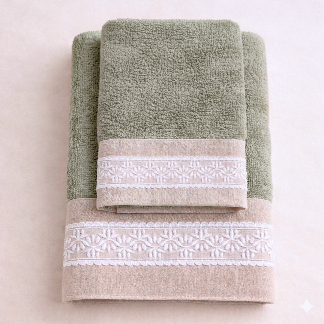 Arona Set of 2 Cotton Towels