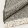 Aura Cashmere Throw Cover Smoked 