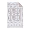 Mendy Throw Cotton Loincloth Yellow-White 100x170 cm