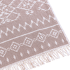 Mendy Throw Cotton Loincloth Yellow-White 100x170 cm