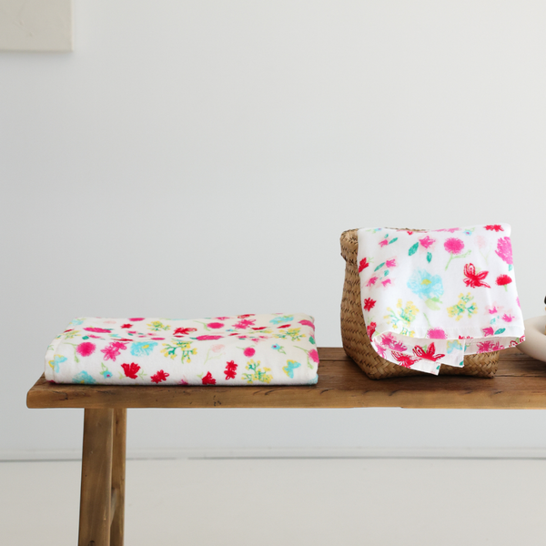 Set of 2 Velvet Towels