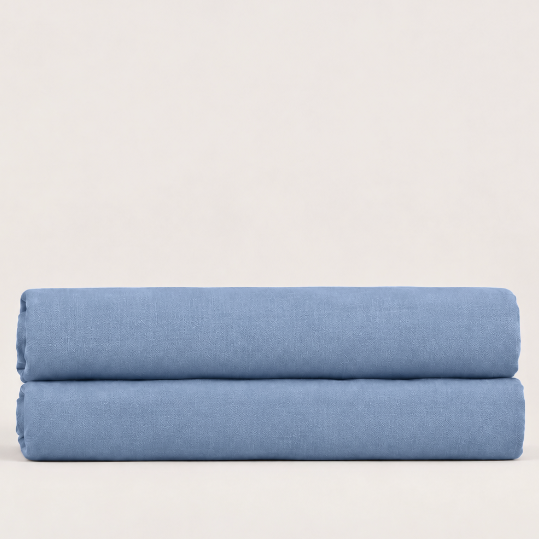 Stella 100% Cotton Ranforce Double Elastic Bed Sheet 160x200 cm White