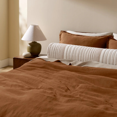 Allure Muslin Cotton Double Duvet Cover Set 200x220 cm White