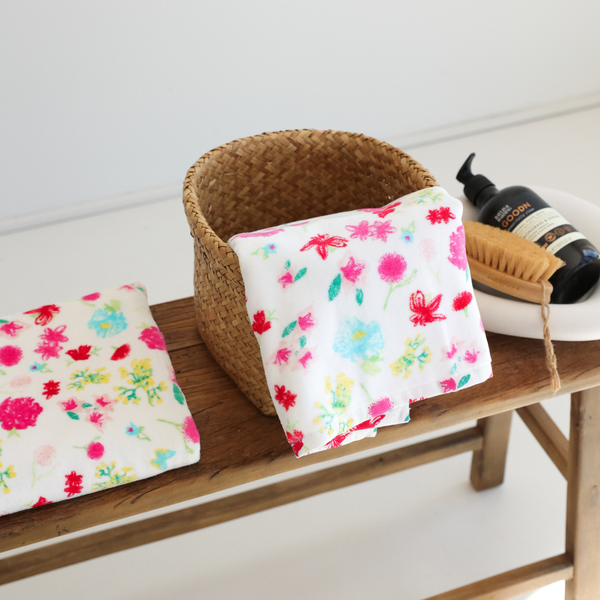 Set of 2 Velvet Towels