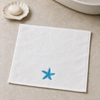 Leaf 100% Cotton Hand Towel 30x30 cm Powder