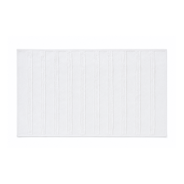 Iona Cotton Bath Mat 80x190 cm White