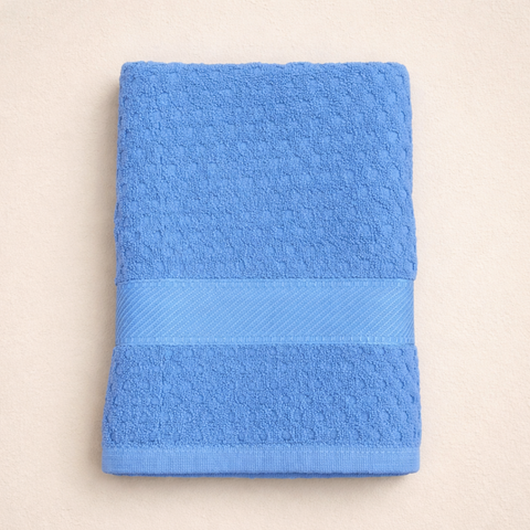 Armona Tasseled Peshkir Face Towel 50x100 cm Blue