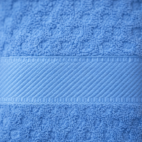 Armona Tasseled Peshkir Face Towel 50x100 cm Blue