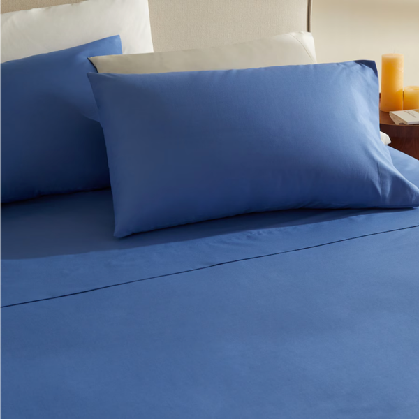 Stella 100% Cotton Ranforce 2-pack 50x70 cm Pillowcase White