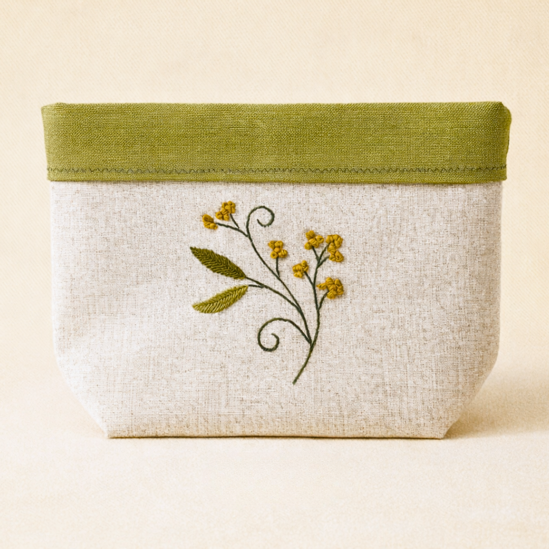 Nature Design Woven Basket Blue