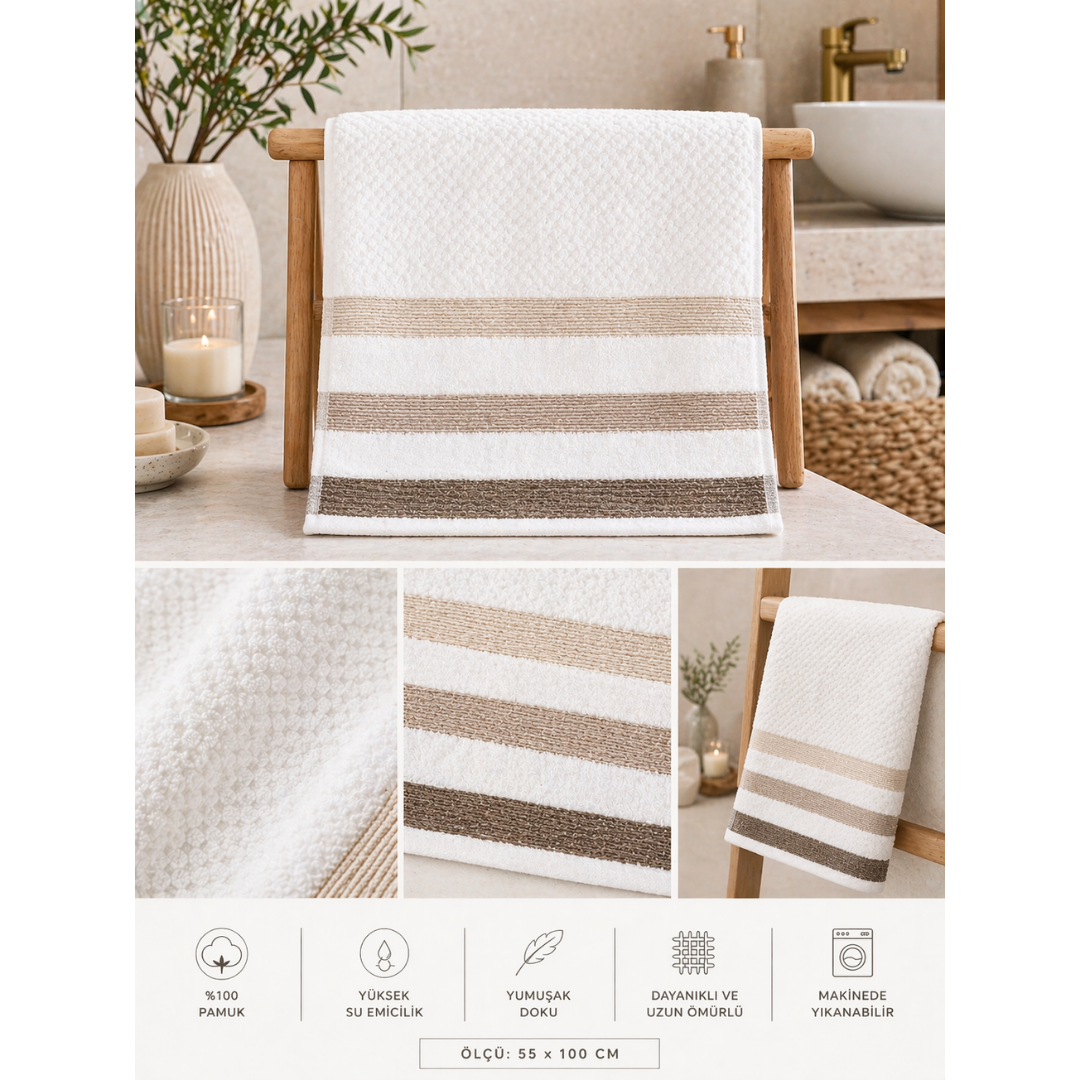 Arona Set of 2 Cotton Towels