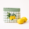 Bread Design Woven Basket Rooster Pattern