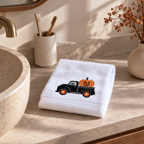 Armona Tasseled Peshkir Face Towel 50x100 cm Blue