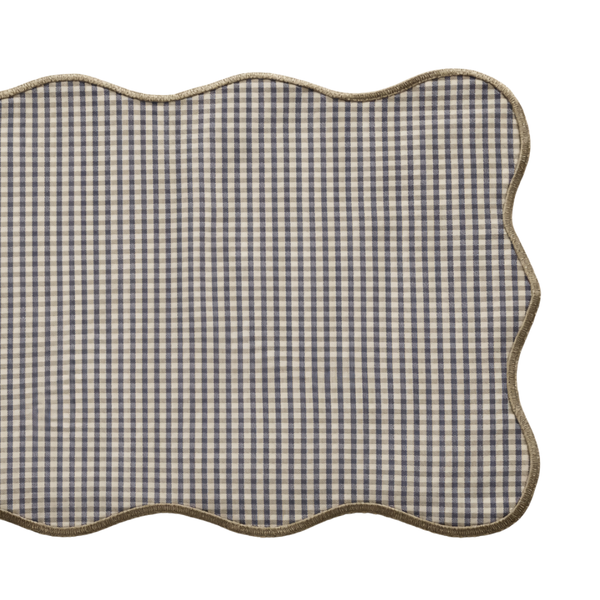 Genoa Woven Linen Stain Resistant Napkin Gray (Pack of 2)